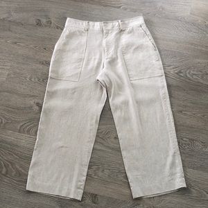 Club Monaco linen trousers